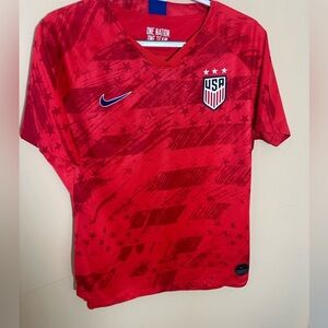 Nike One Nation One Team USA unisex Dri-Fit Jersey Red size L soccer